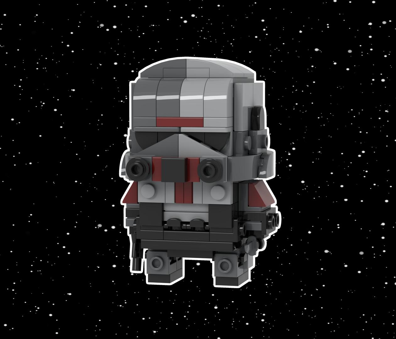 Bad Batch Hunter Brickheadz