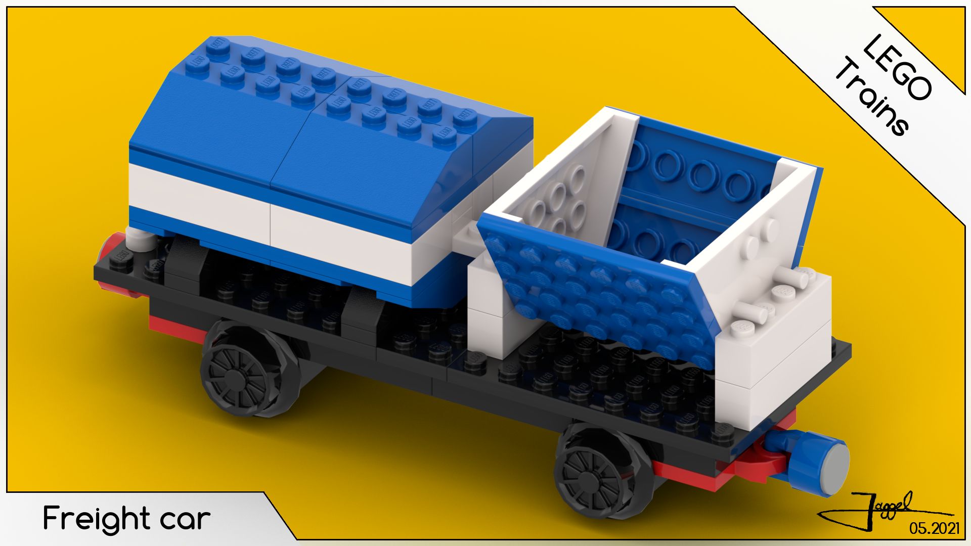 LEGO Train Freight car