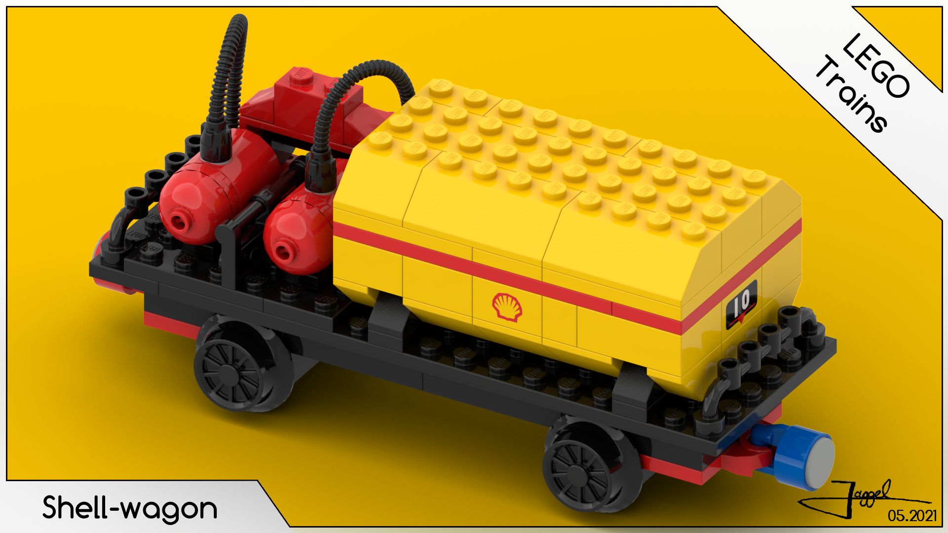 LEGO Train Freight car Shell