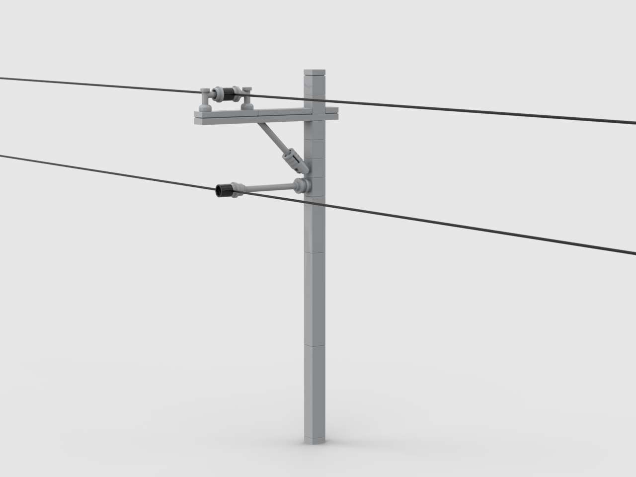 Overhead Wire Single Track