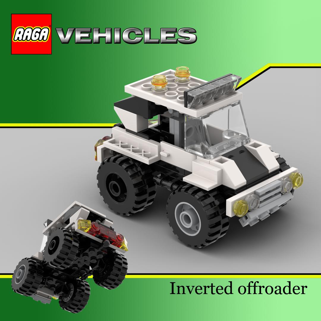 Inverted offroader (MOC-76848) - LEGO MOC | MOC Tracker