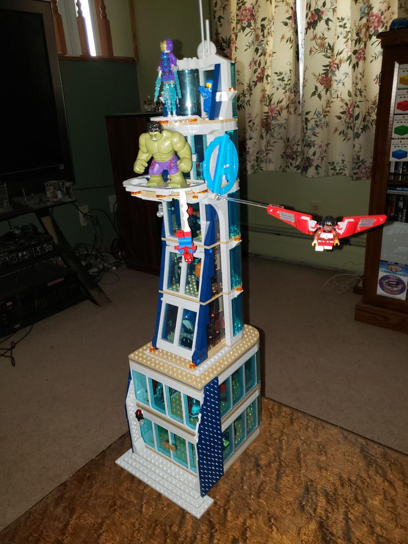 Embiggened Avengers Tower
