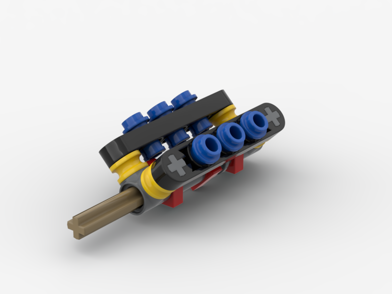 The SMALLEST v6 fake engine in the world