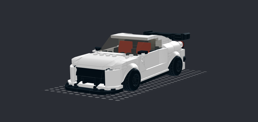 Nissan GTR R35 NGR Dragster (MOC-77149) - LEGO MOC | MOC Tracker