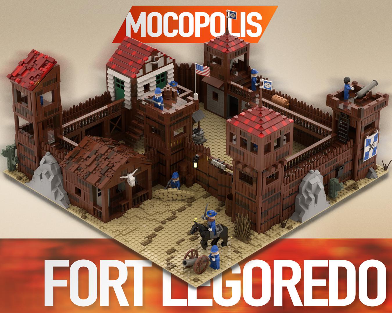 Western Fort "Legoredo" 6769 Remake