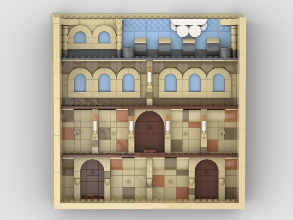 School of Witchcraft and Wizardry - Minifgure Case 03