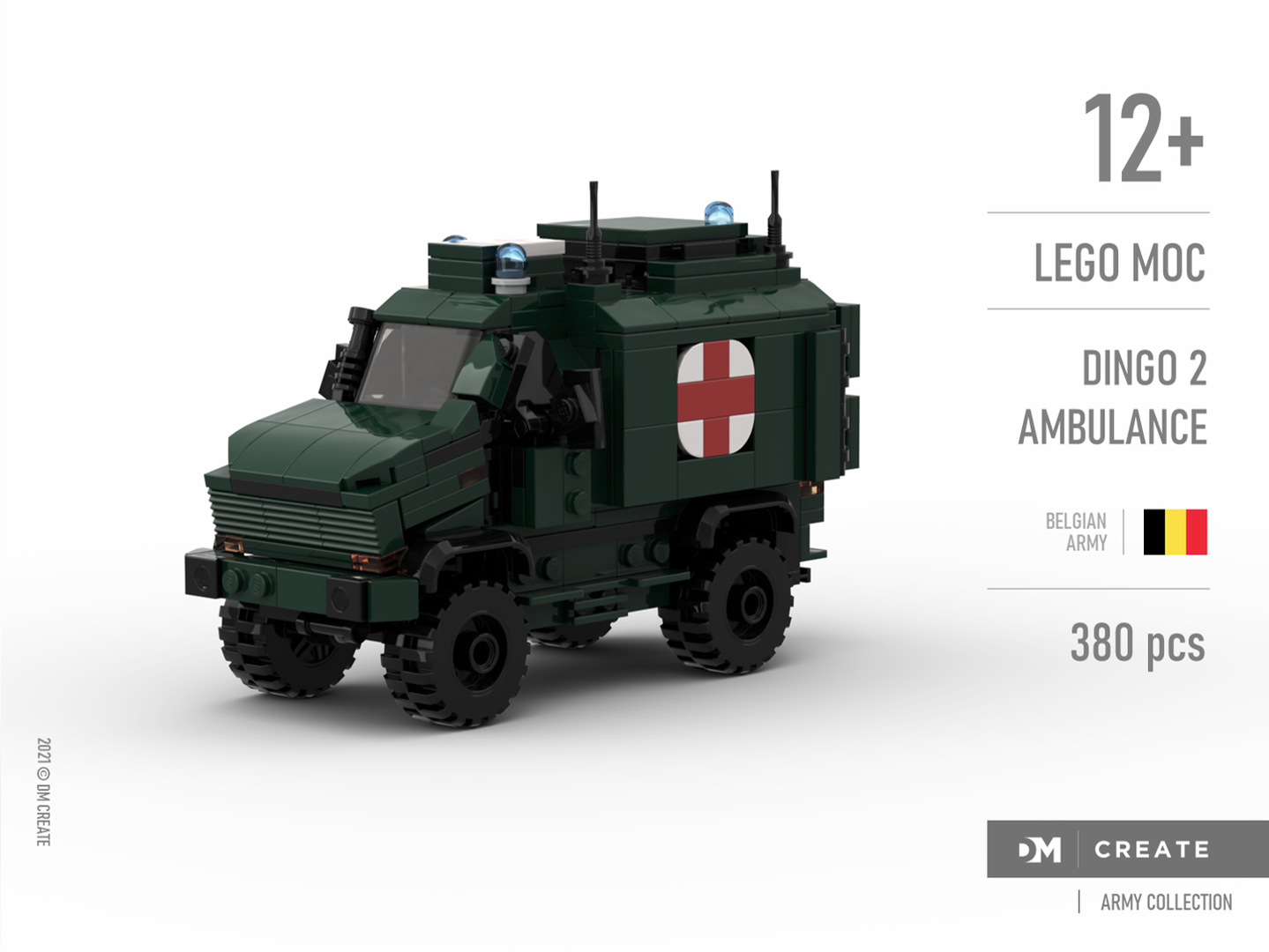 Army collection - Dingo 2 armored ambulance - Belgian Army