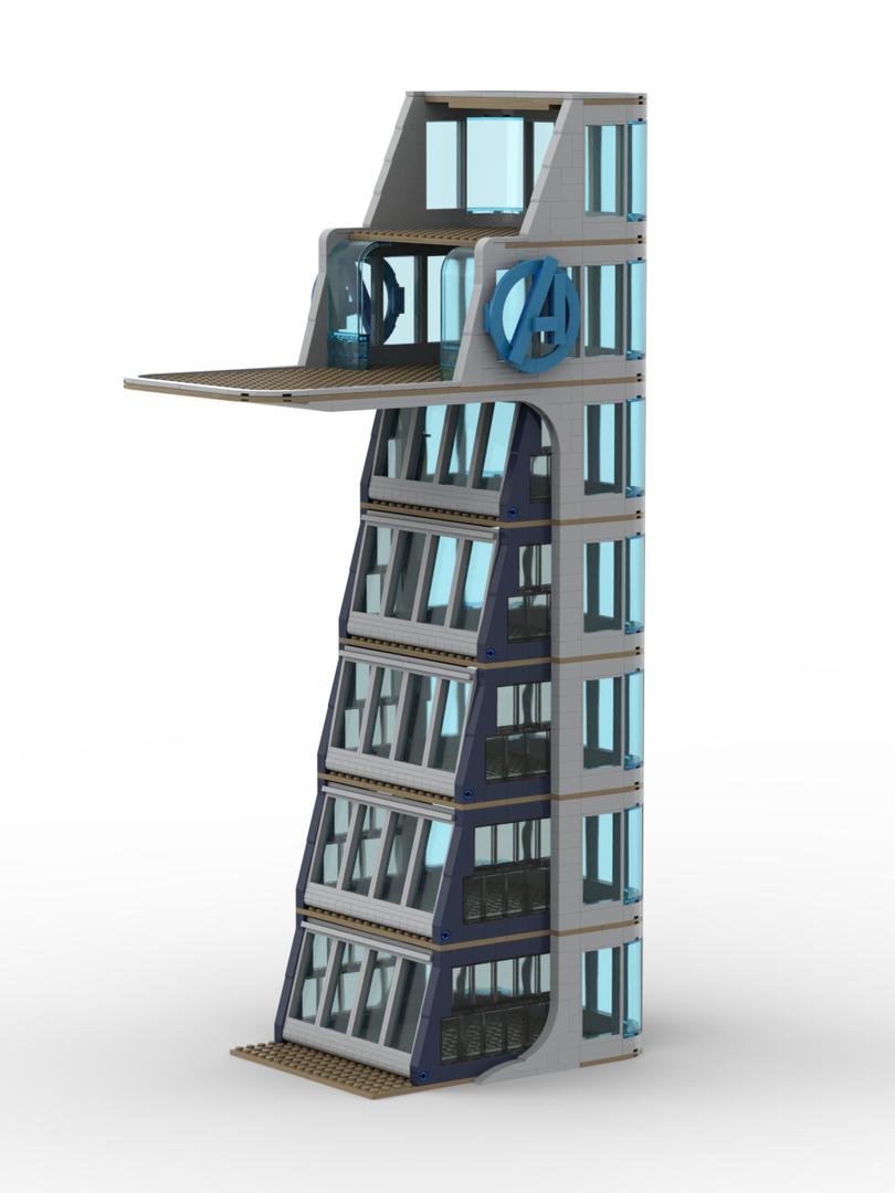 Avengers Tower - 76166 colors