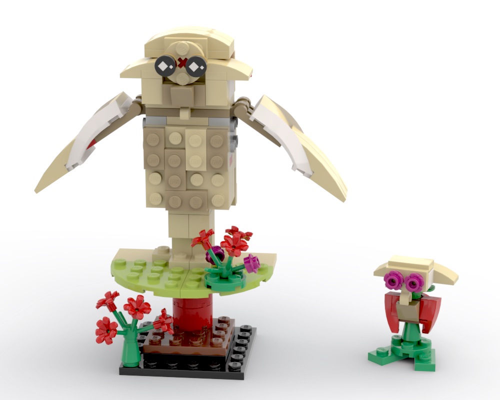 Hedwig & Dobby - 40349 alternate build