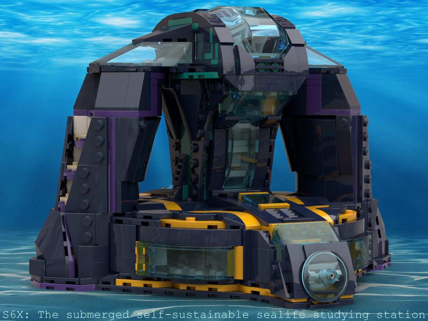 S6X: the Submerged Self-Sustainable Sealife Studying Station