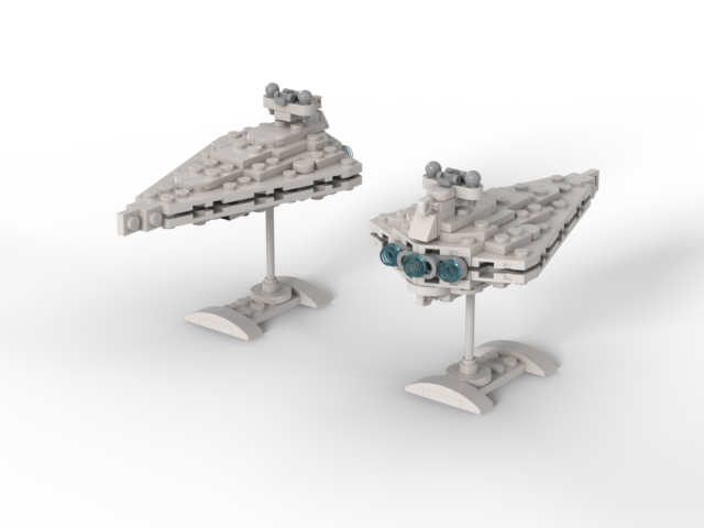 Ultramicro size imperial star-destroyer