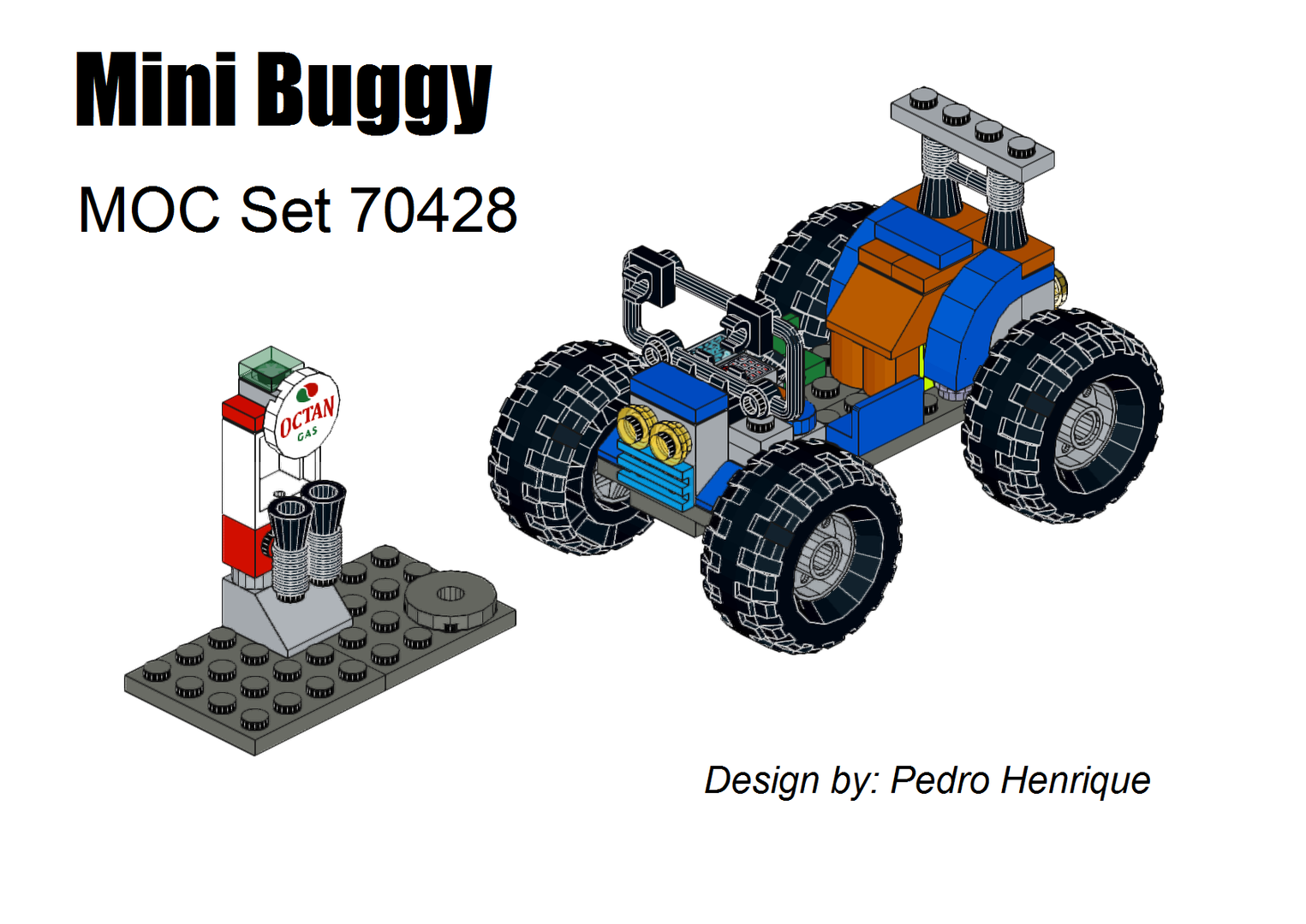 Mini Buggy - MOC 70428 alternate build