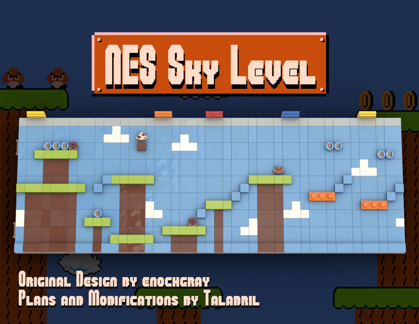 Nintendo 71374 NES Sky Level