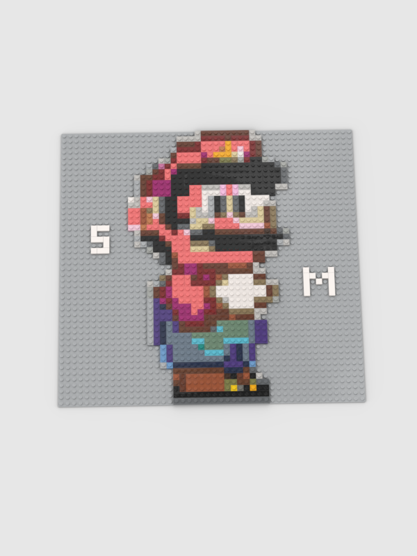 Super Mario World mosaic