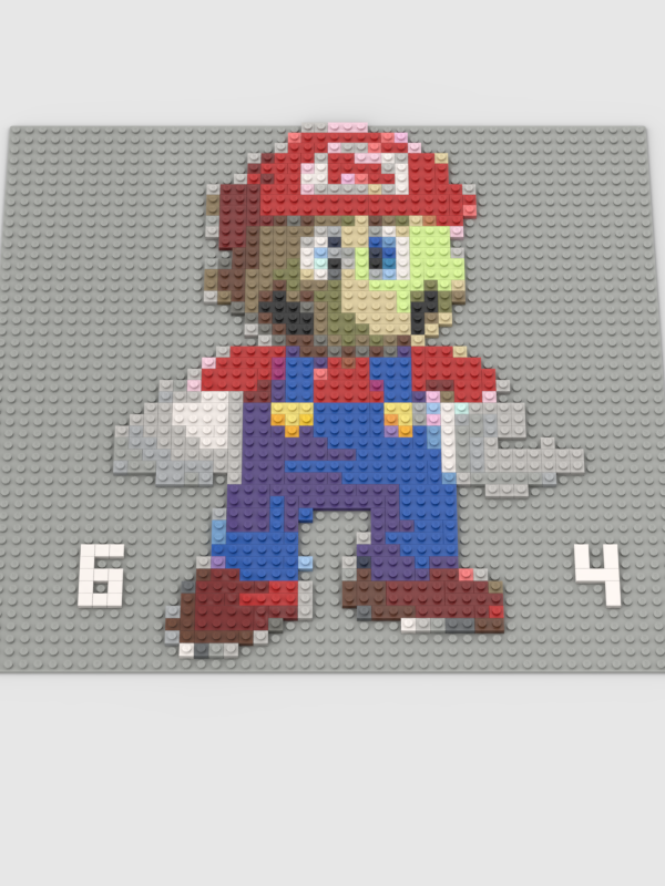 Super Mario 64 Mosaic