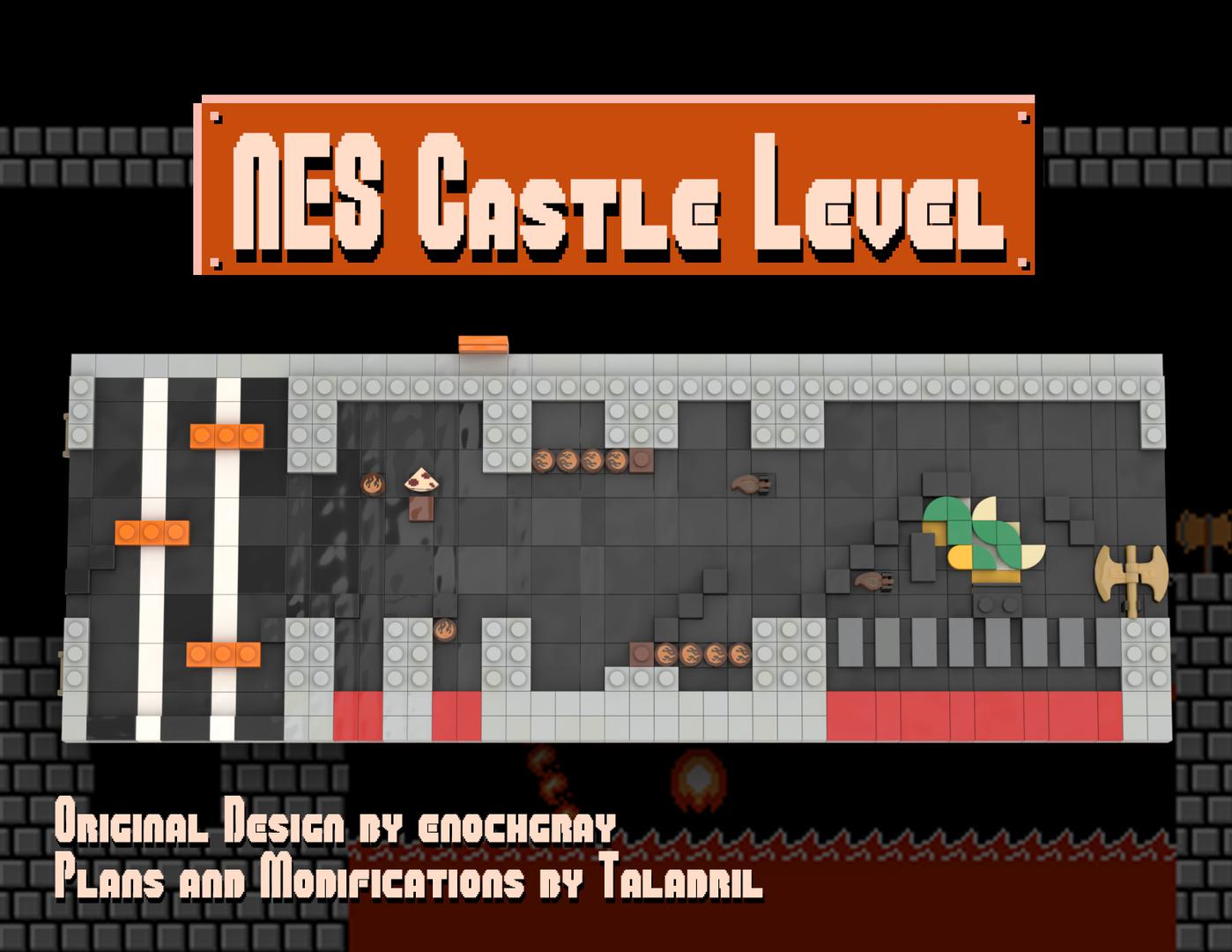 Nintendo 71374 NES Castle Level