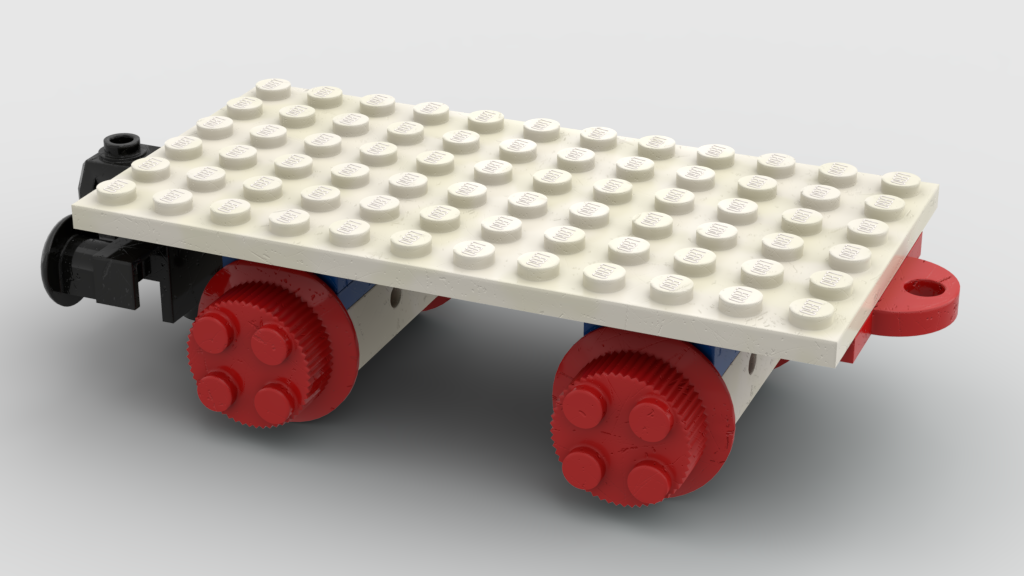 Match Wagon for Hook and Loop to Magnet Coupler