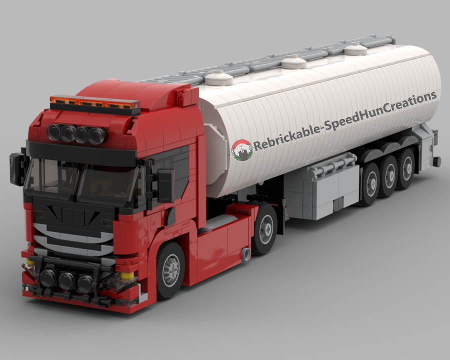 Scania S520 2x4 - Tuned + European Tanker Trailer