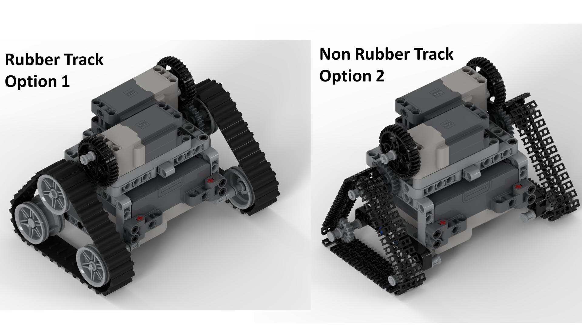 2-in-1 WALL-E Style Skid Steer Chassis