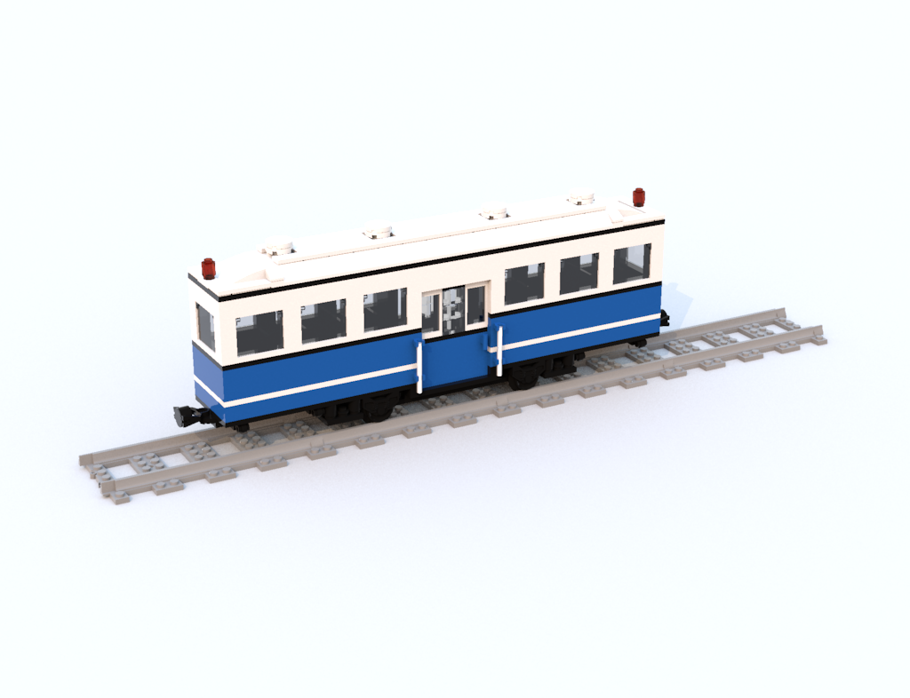 Amsterdam Tram Blue Trailer