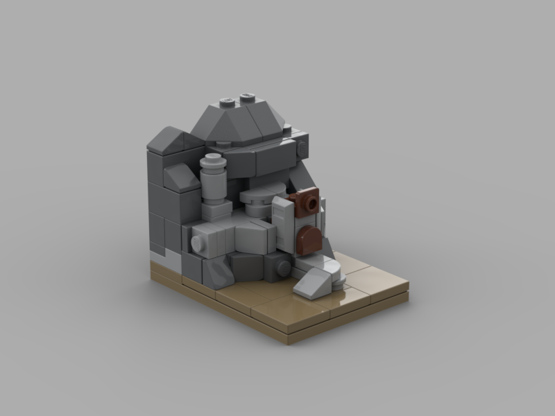 The Hornburg of Helm's Deep (Microscale) MOC