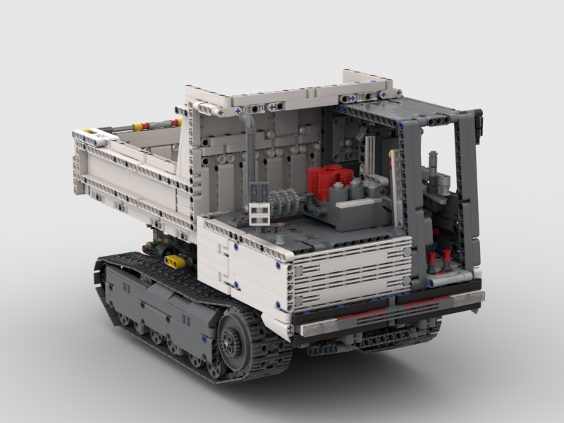 Morooka tracked dump truck