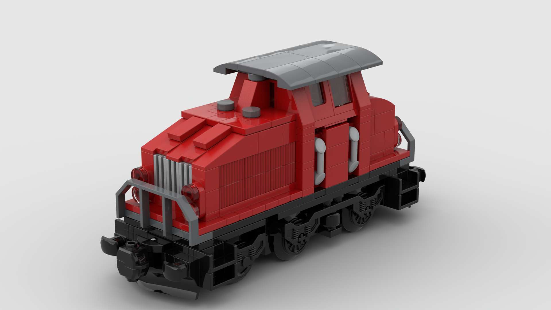 Henschel DHG 500 C Red (DB Cargo)