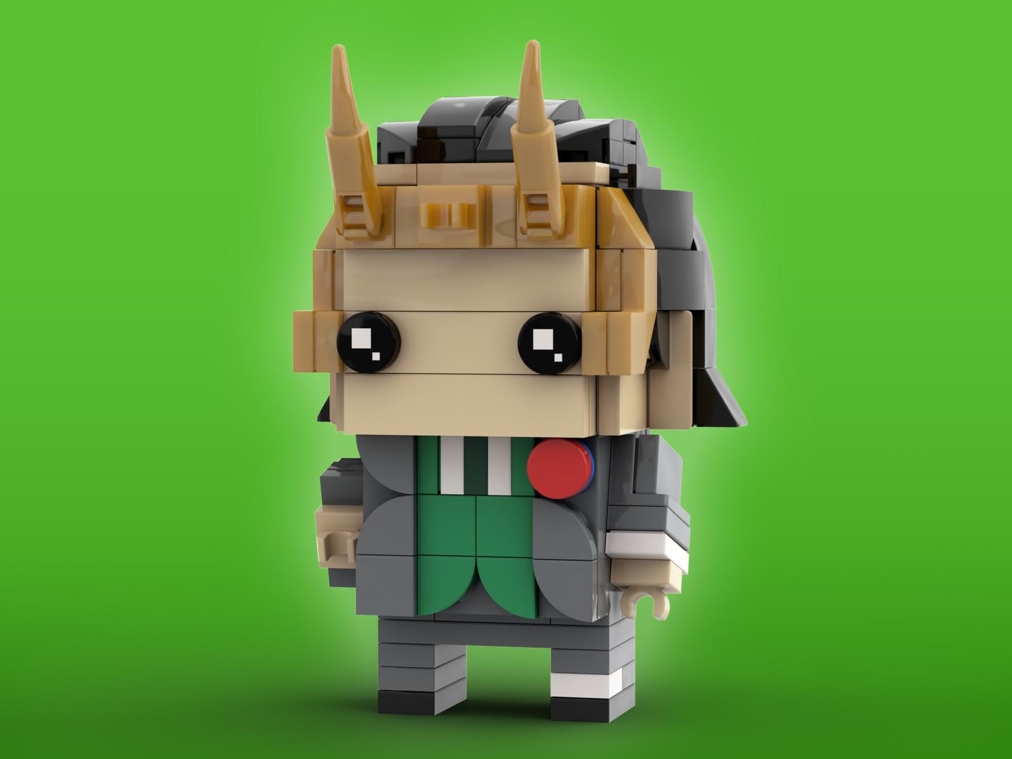 President Loki Brickheadz LEGO MOC - Marvel Studios Loki