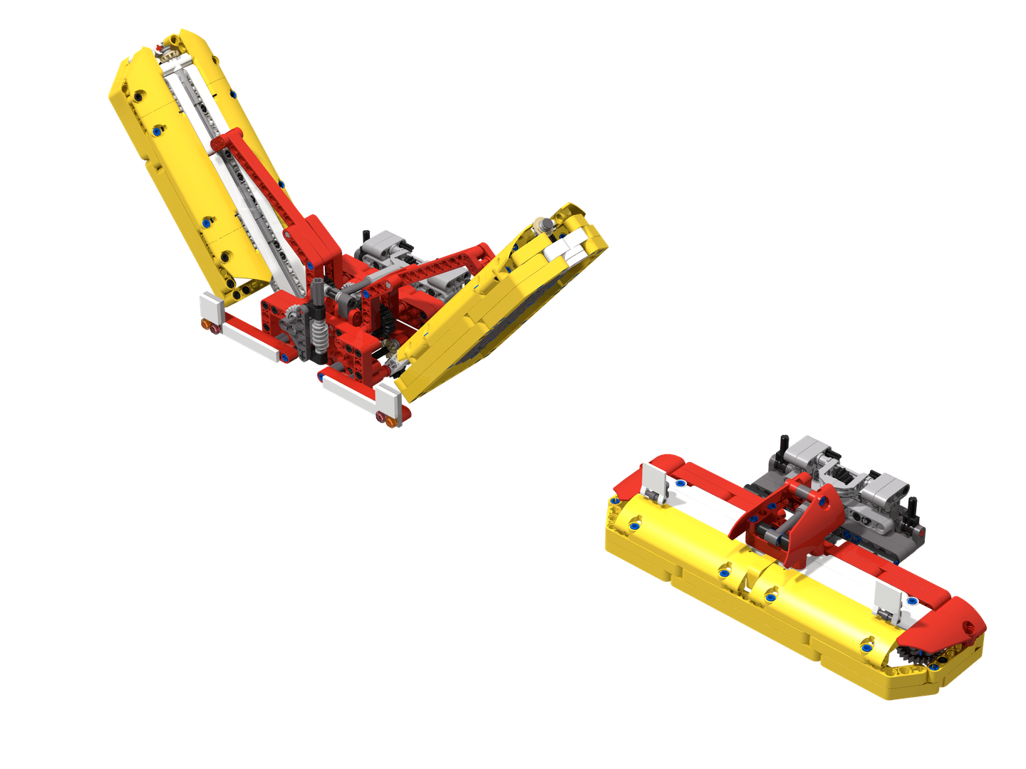 Mower combination for Xerion