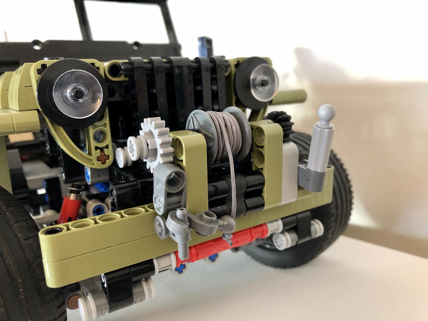 Winch for Willy's Jeep by gyenesvi (MOC-73674)