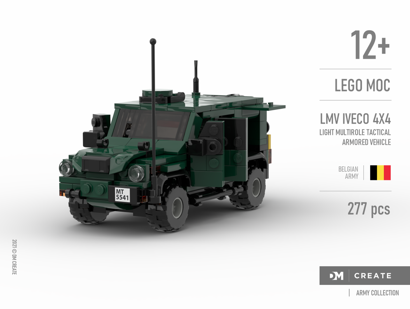 Army collection - Iveco LMV 4x4 tactical vehicle - Belgian Army