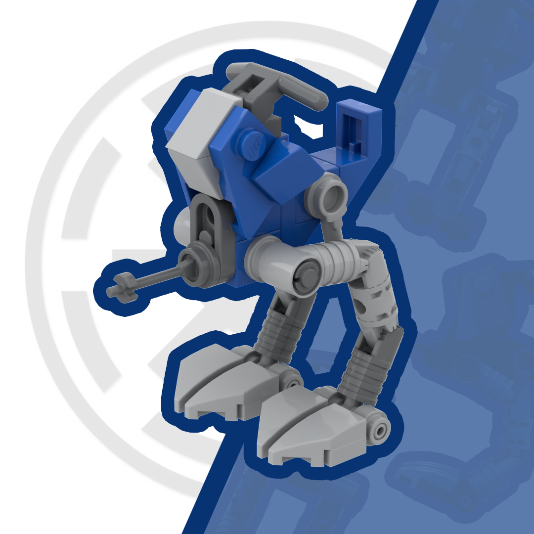 501st AT-RT; Minifig (1/45) Scale