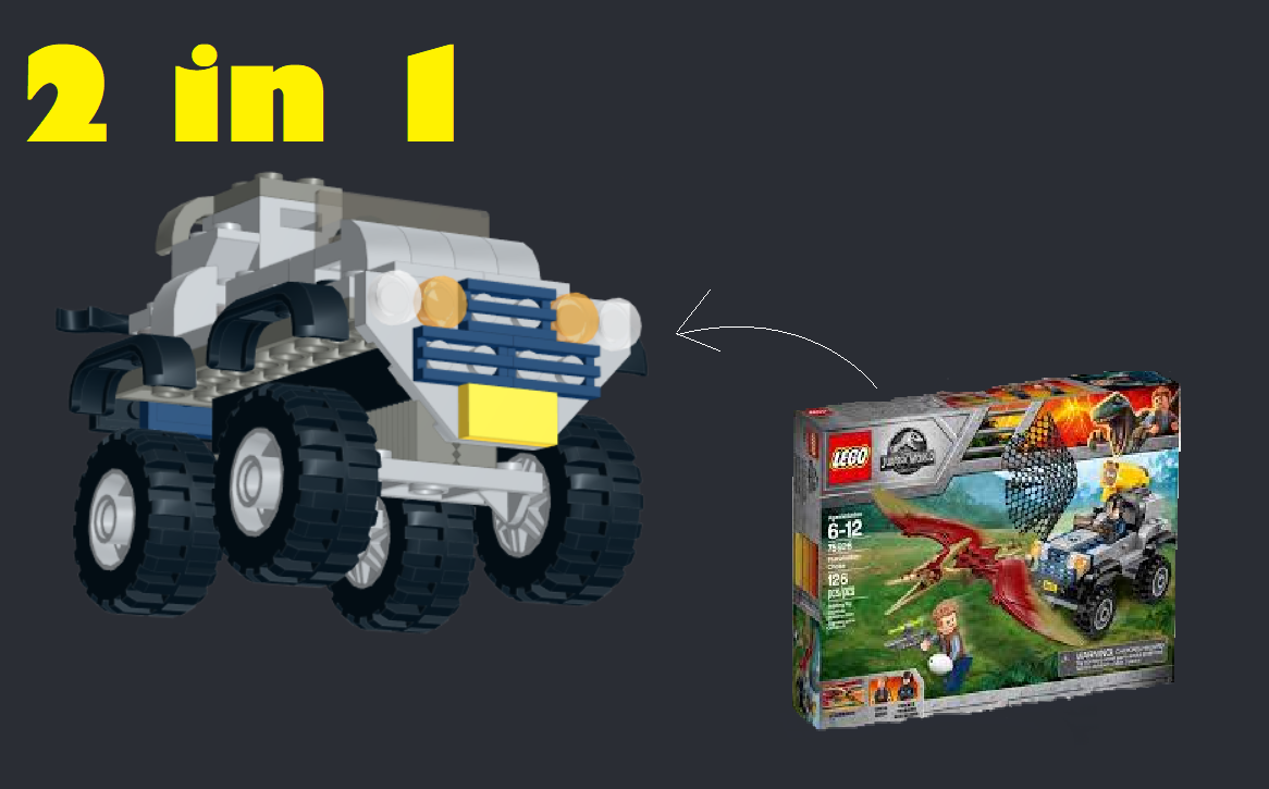 Pteranodon Chase MOD (version 2) alternate build