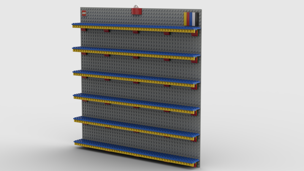 Minifig Wall Display