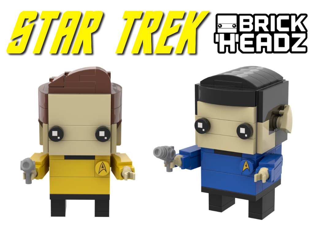 Brickheadz Kirk &amp; Spock