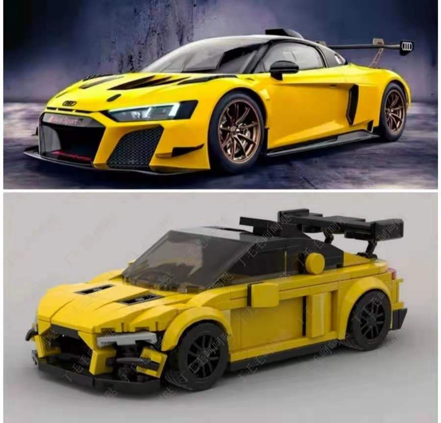 Audi R8 LMS GT2 8 stud Speed Champions