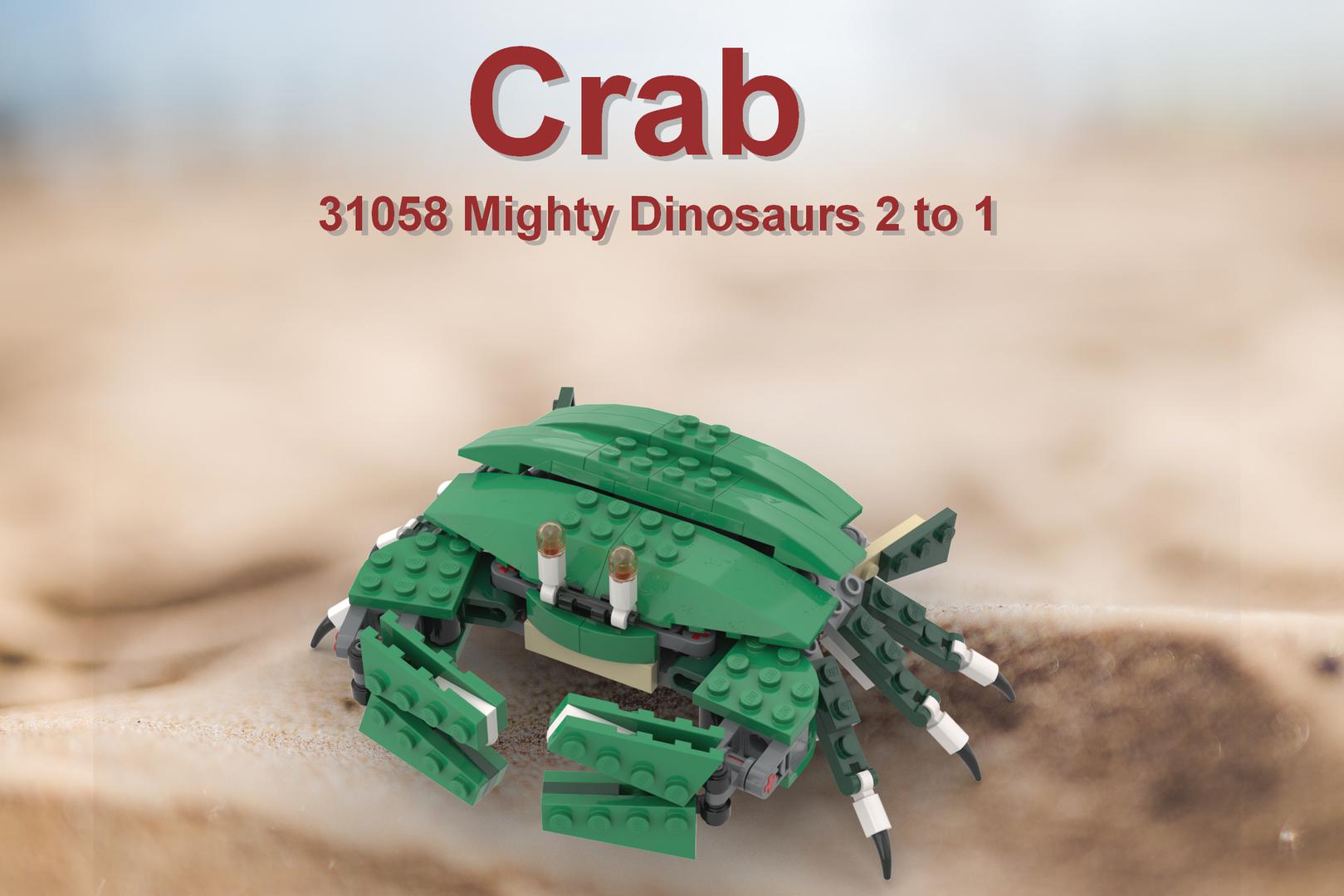 Crab 31058 2 to 1 (MOC-80652) - LEGO MOC | MOC Tracker
