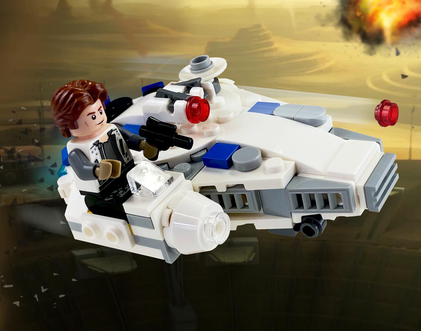 Kessel Run Millennium Falcon Microfighter