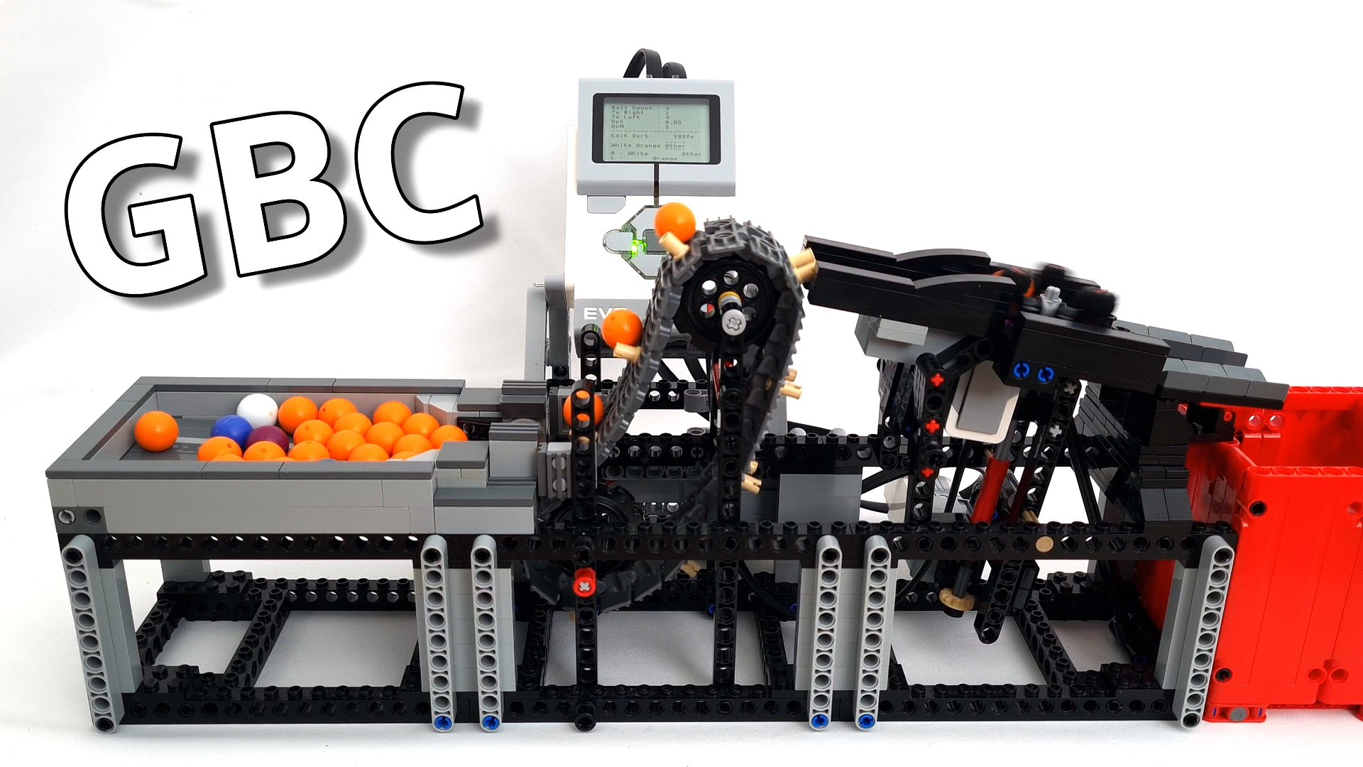 Lego Bit Counter Lego GBC Mindstorms Color Sorter And Ball Counter Module (MOC-80795 ...
