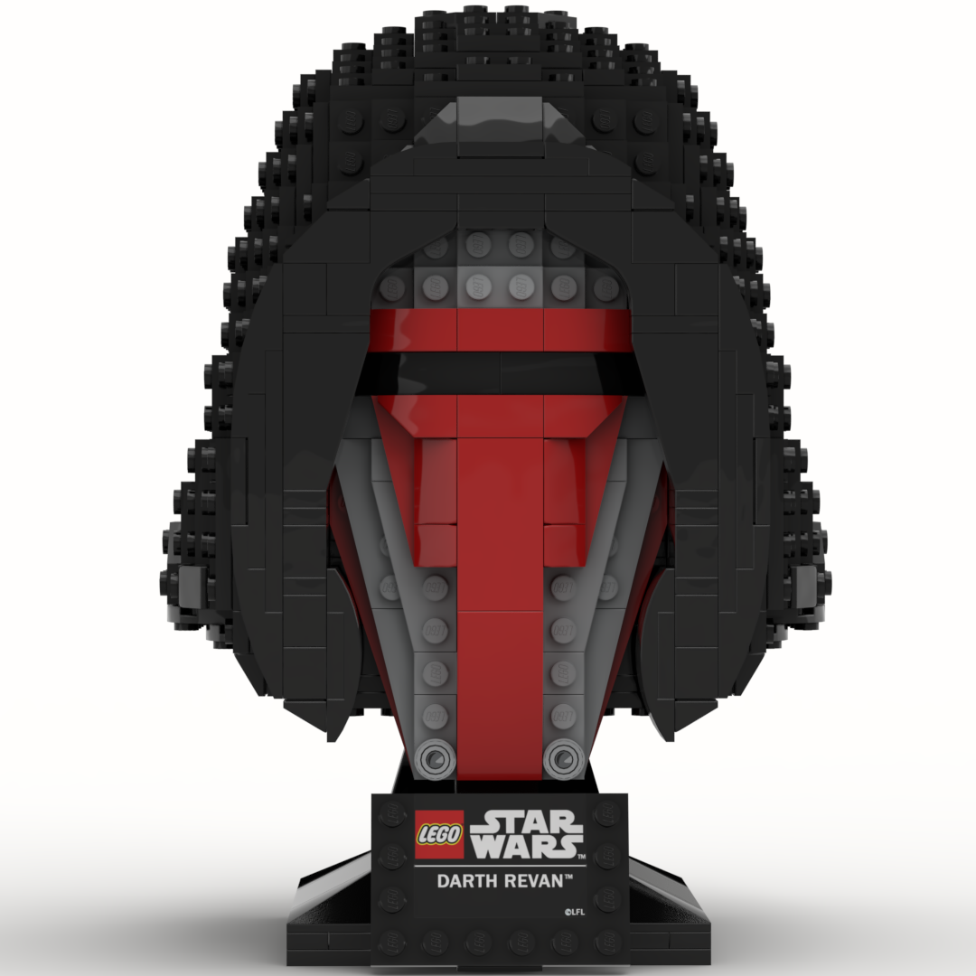 Darth Revan Helmet - Helmet Collection Style (MOC-80847) - LEGO MOC ...