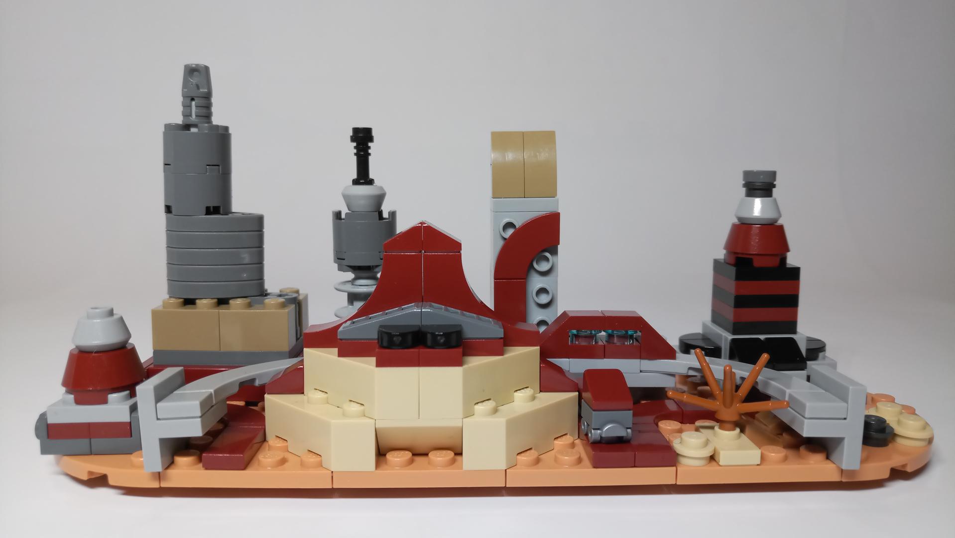Desert City Skyline alternate build