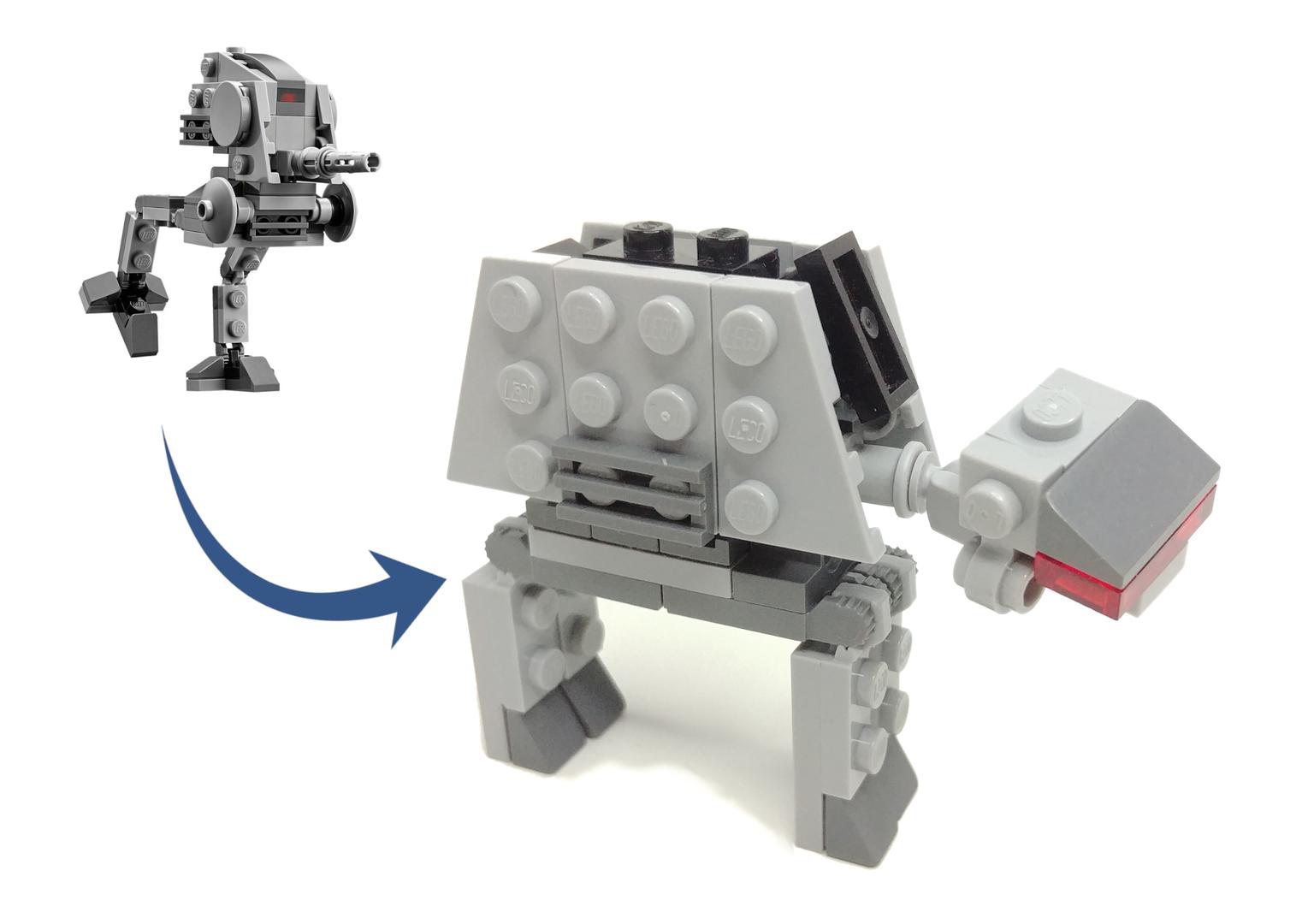 30274 - Mini AT-AT alternate build