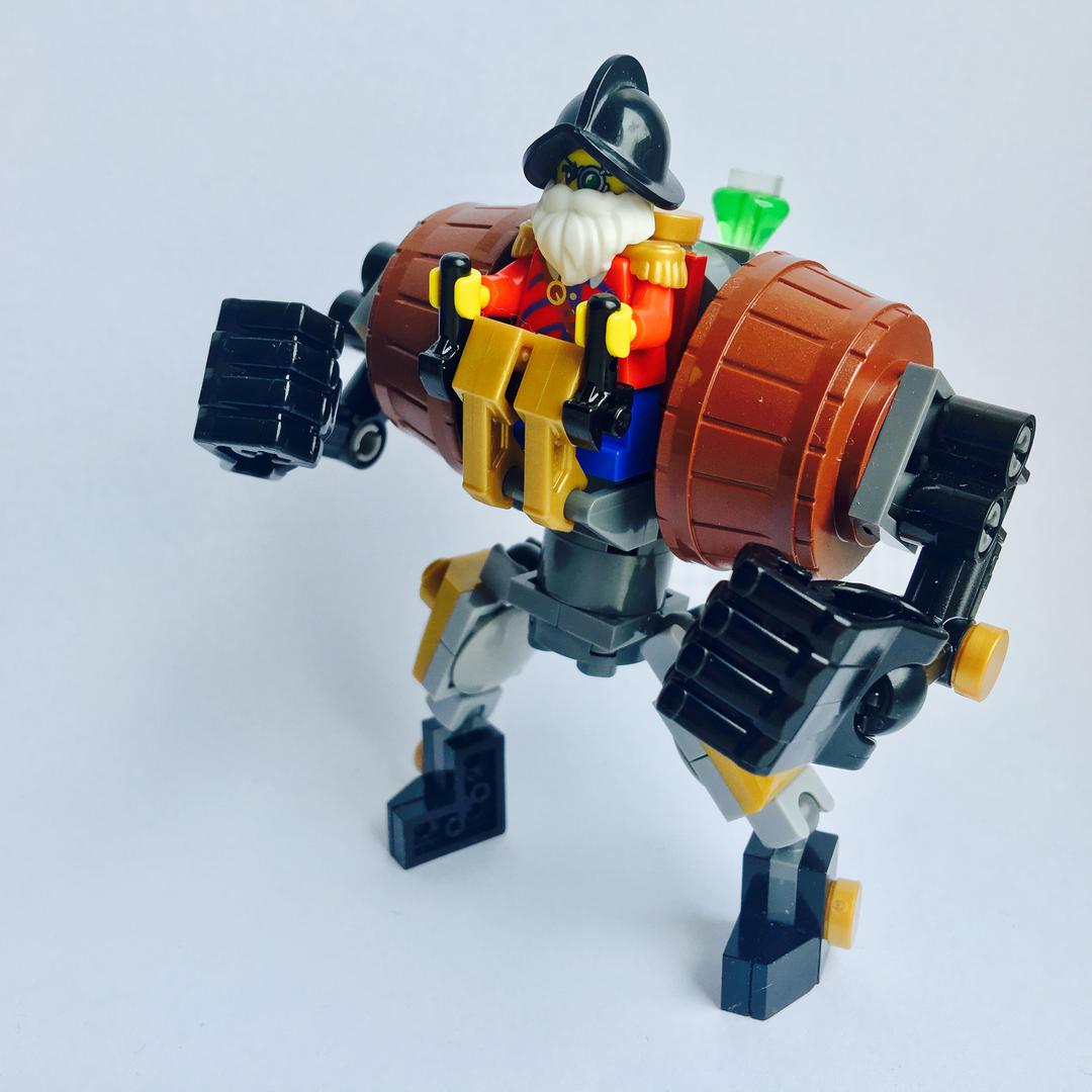 the Boxer - Dwarven Exosuit