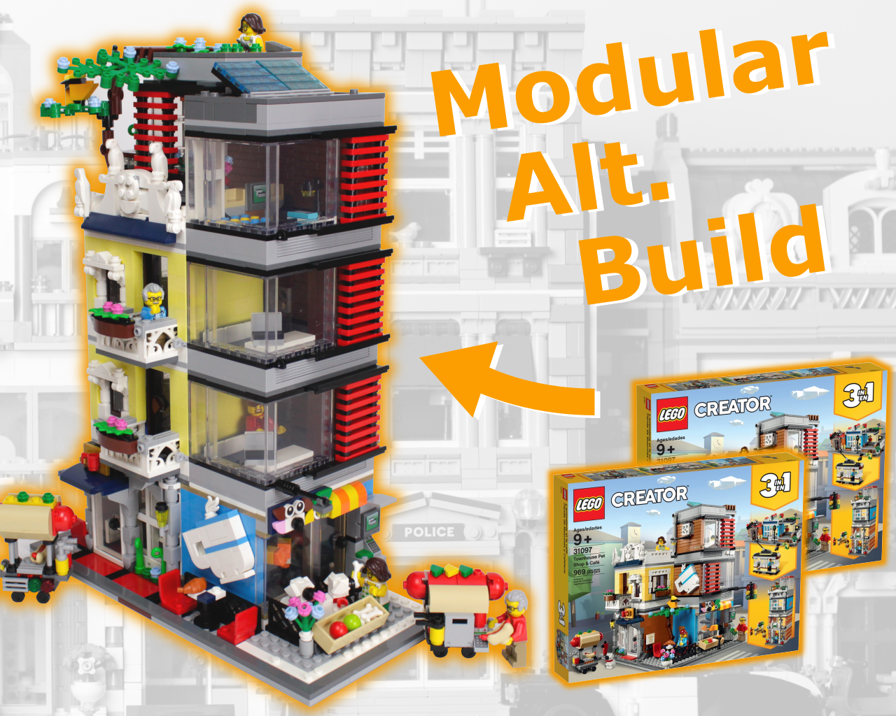 Pet Shop &amp; Cafe Modular Alt Build