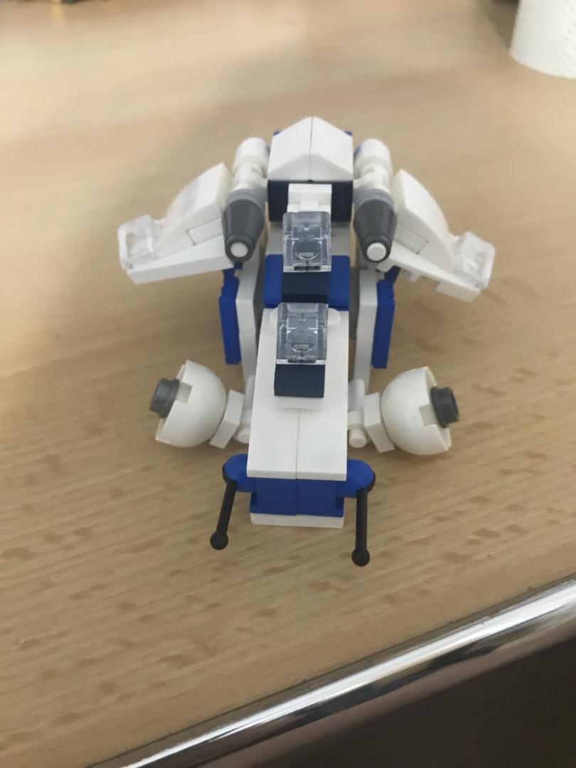 mini republic gunship