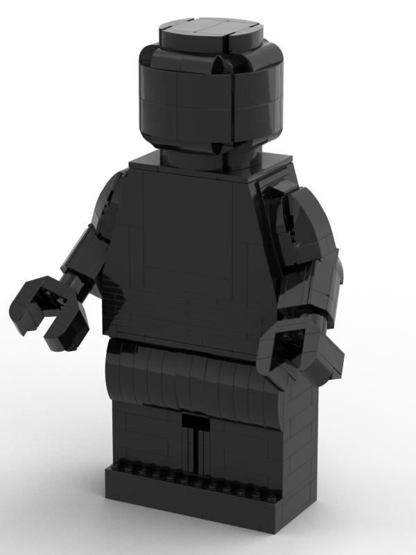 Articulated Maxifig  Monochrome (Black)
