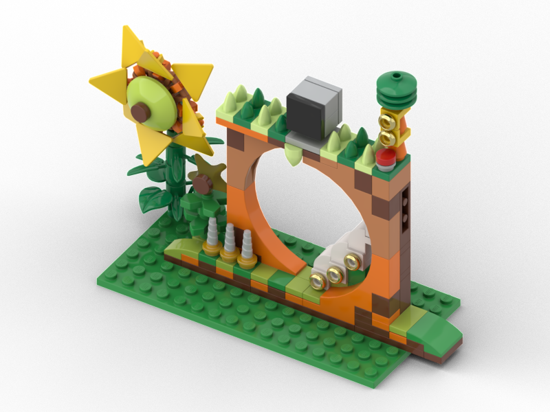 Lego Dimensions Reinterpretation Gateways - Sonic the Hedgehog