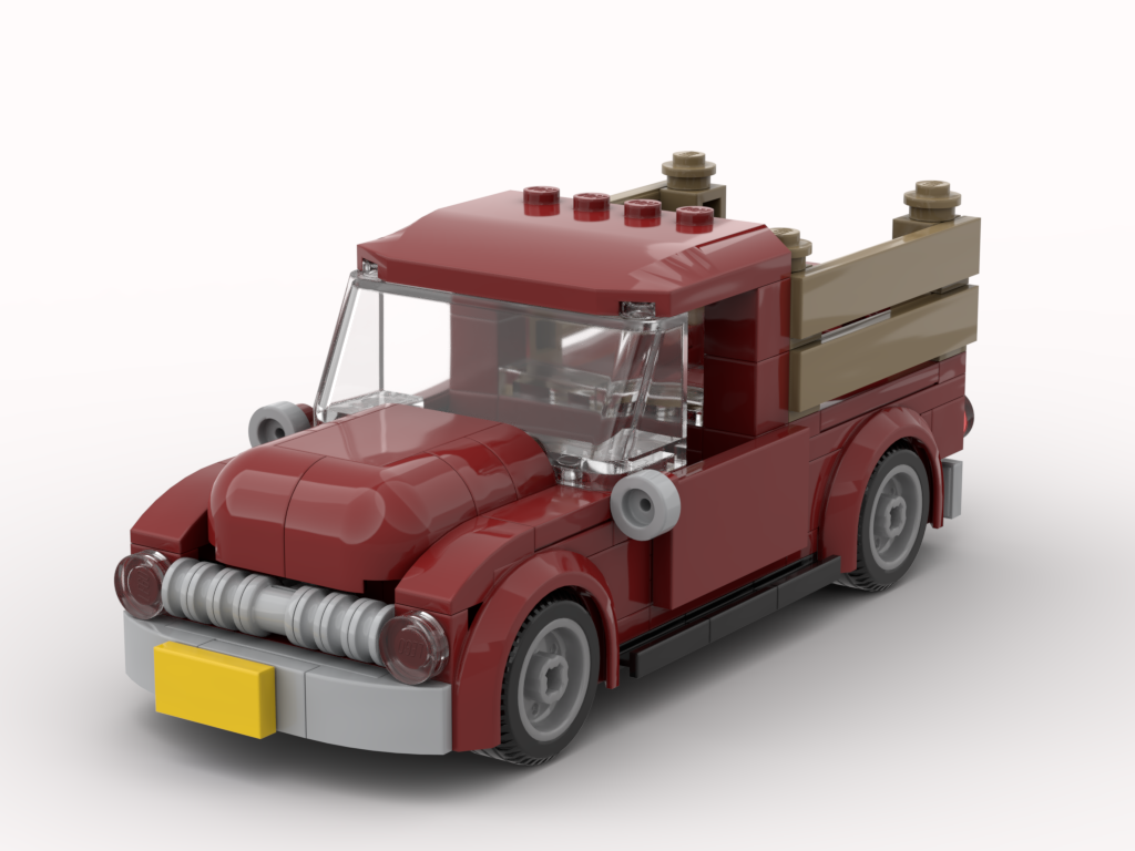 10290 Classic Pickup - Minifigure Scale