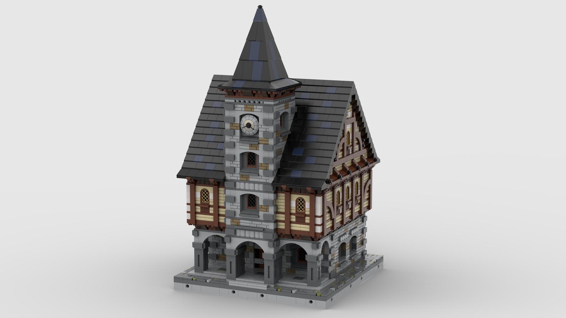 Mini-Medieval-Modulars 42 - "Town Hall"