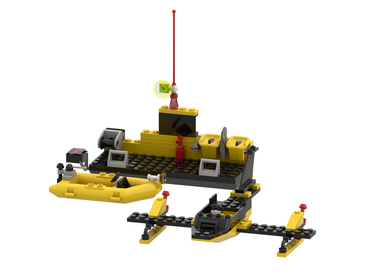 Res-Q - Water Station with Plane